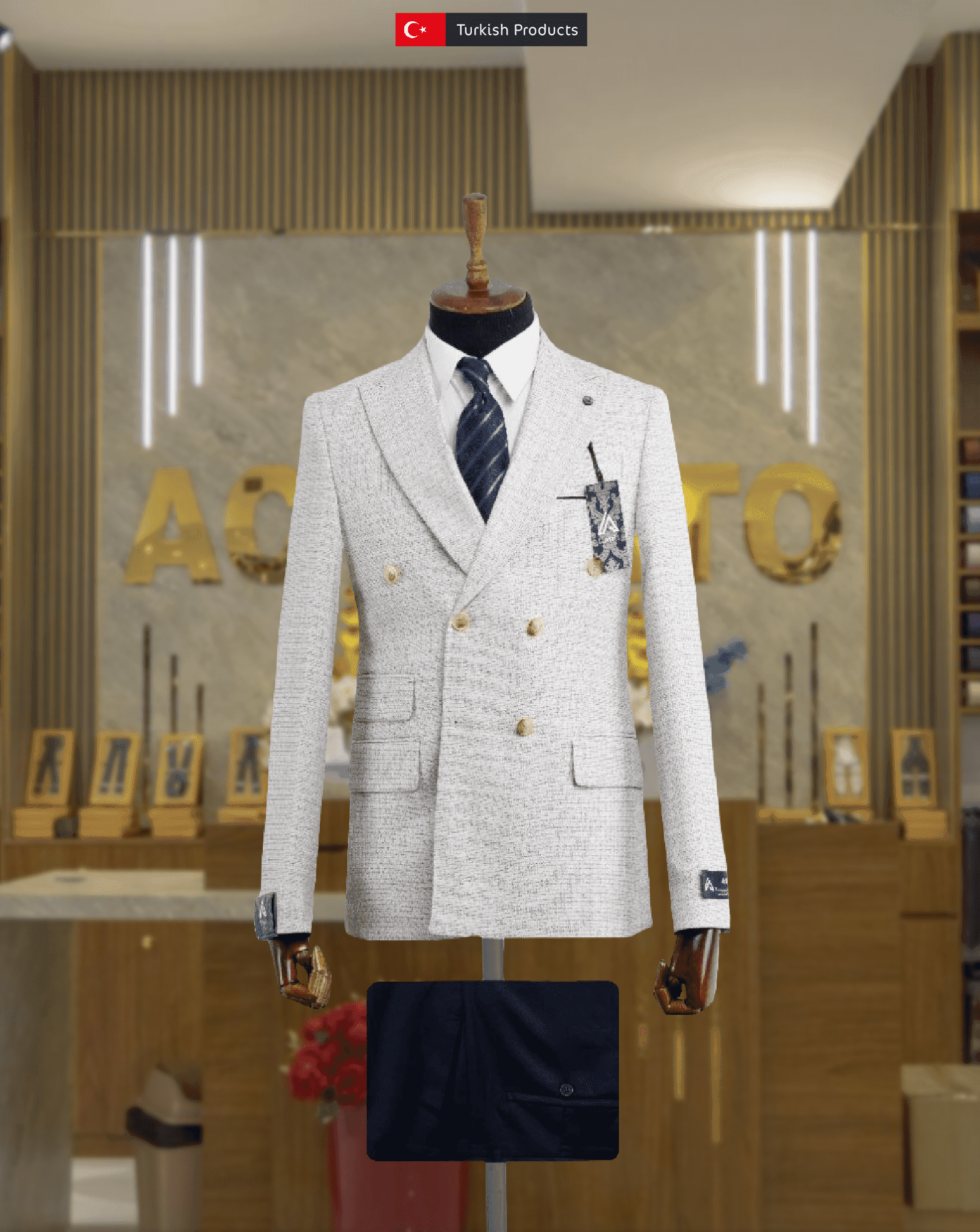 6Vip suit two pieces 14 بدلة VIP قطعتين - الصورة 1