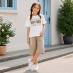 Girls Summer T-Shirt & Shorts Set | High Quality