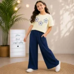 Girls Cotton Outfit Set - Image 5