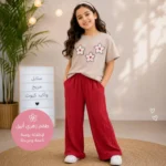 Girls Cotton Outfit Set - Image 7