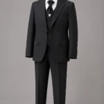 Kids Formal Black Suit | High Quality Turkish Fabric