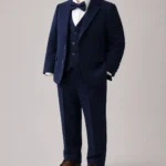 Navy Kids Formal Suit | High Quality Turkish Suit