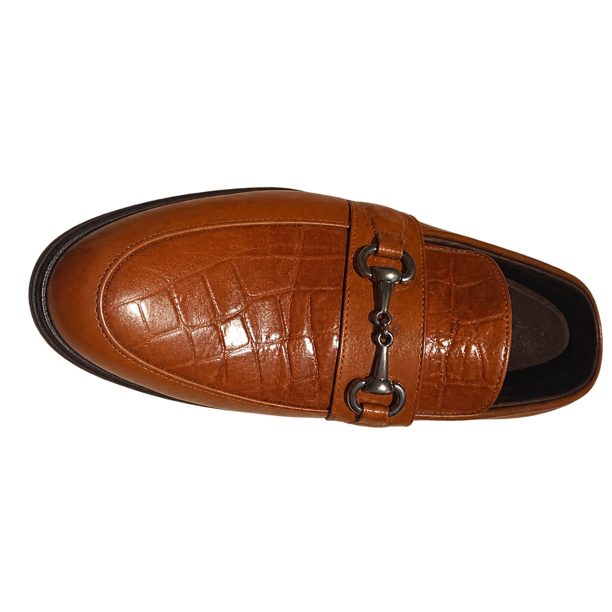 Croc Horsebit Loafer - Tan