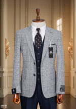 بدلة تركي كلاسيك (لون رمادي)