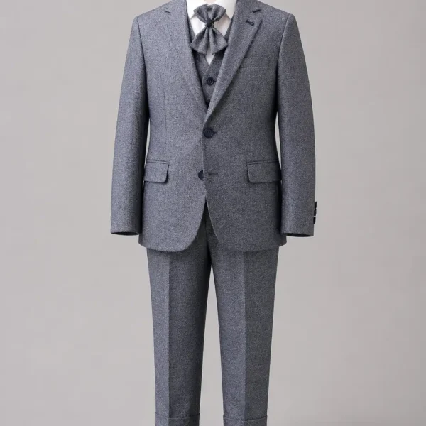 Blue Kids Formal Suit | High Quality Turkish Fabric