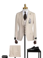 Luxury Turkish Style Suit for Elegant Men